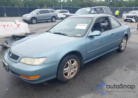 1998 Acura Cl 2.3 from USA, damaged, VIN 19UYA3254WL002269